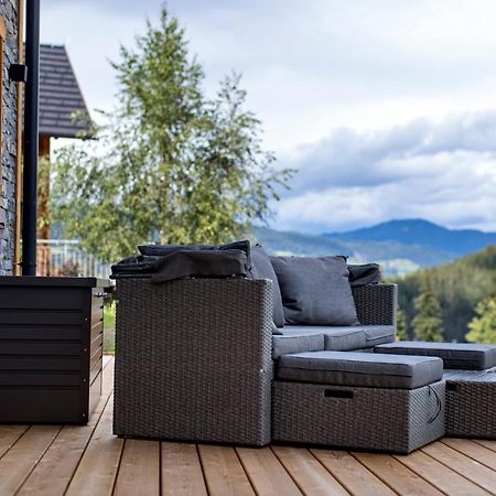 Ferienwohnung Konradgut 11 - Ruhe und Aussicht auf 1140m Sankt Lorenzen ob Murau Exterior foto